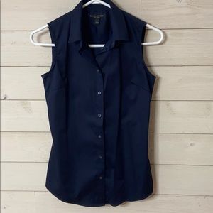 Banana Republic Sleeveless Button Up